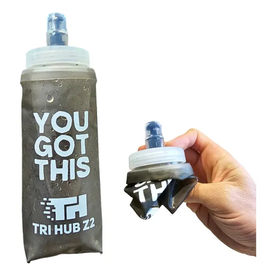 Botella Blanda De Boca Ancha Tipo Soft Flask Flexible350ml