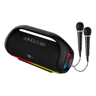 Alto Falante Philco Extreme Pbs220bt Portatil 220w - 2 Mic Cor Preto Alto Falante Philco Extreme Pbs220bt Portatil 220w - 2 Mic Cor Preto