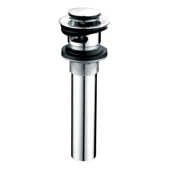 Desagüe Para Lavamanos Aya Pop-up Con Rebose 30 Cm Metálico