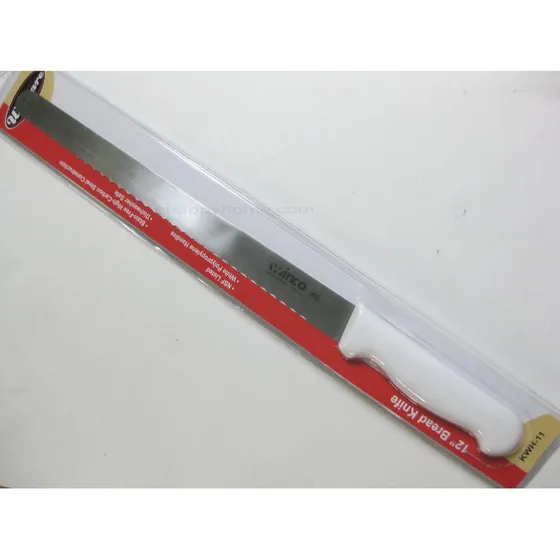 Cuchillo Sierra 12  Marca Winco Modelo Kwh 11, Acero Inox.