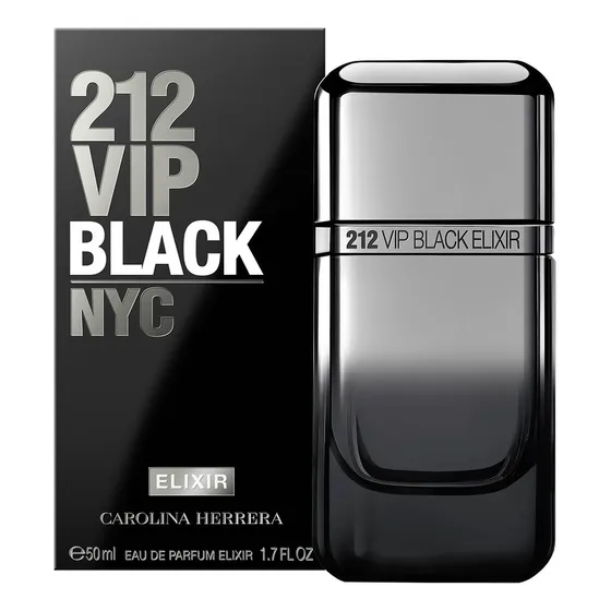 212 Vip Black Elixir Edp 50ml Masculino