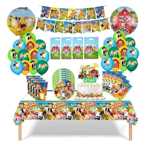 Set Decoracion Globos Cotillon Diseños Variados