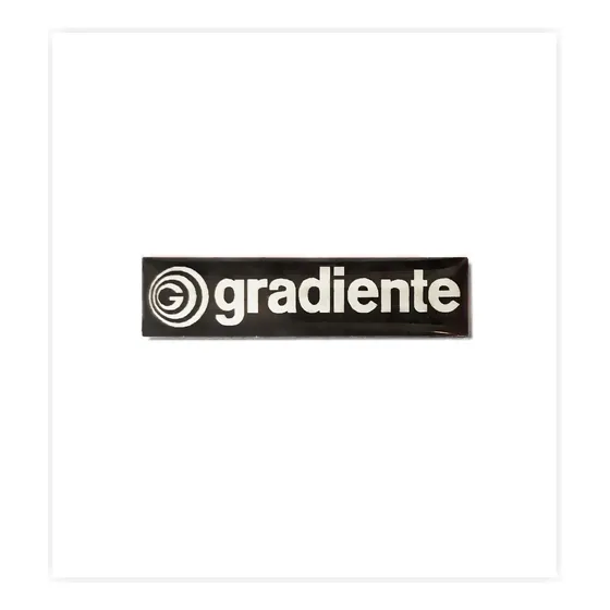 Gradiente: Logomarca Emblema Símbolo P/ Som