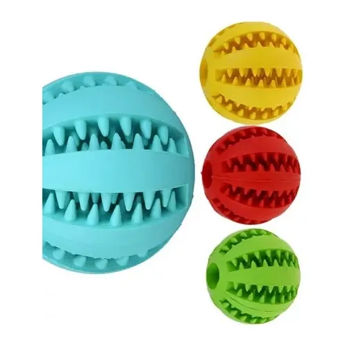 Pelota Masisa Juguete Perro Interactivo Limpiador De Dientes