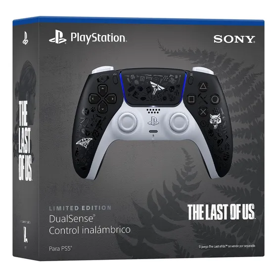 Sony PlayStation Control Ps5 Dualsense The Last Of Us Edición Limitada Negro