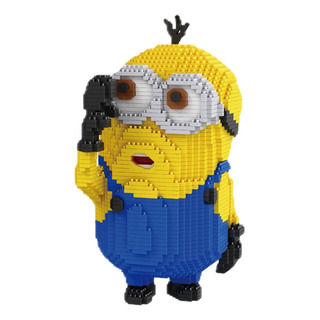 Minion Kevin Figura 3d Bloques Armables Villano Favorito Minion Kevin Figura 3d Bloques Armables Villano Favorito