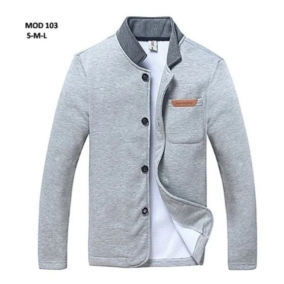 Sweter Chaqueta Casual Slim Fit 