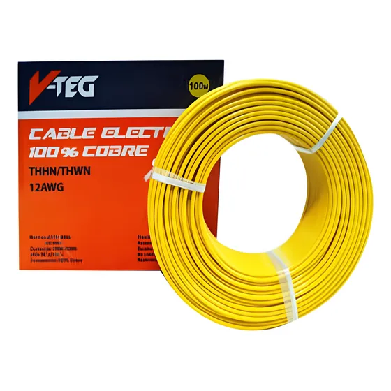 Cable Electrico Numero 12 Thhn/thwn 100% Cobre