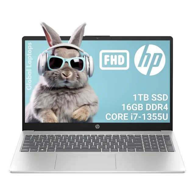 Laptop Hp Pavilion Core I7 1355u 16gb 1tb Ssd Fhd 15-fd82 Color Gris
