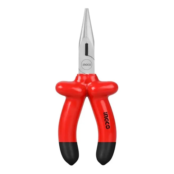 Alicate Punta Aislado 1000v De 20 Cms Ingco Hilnp01200
