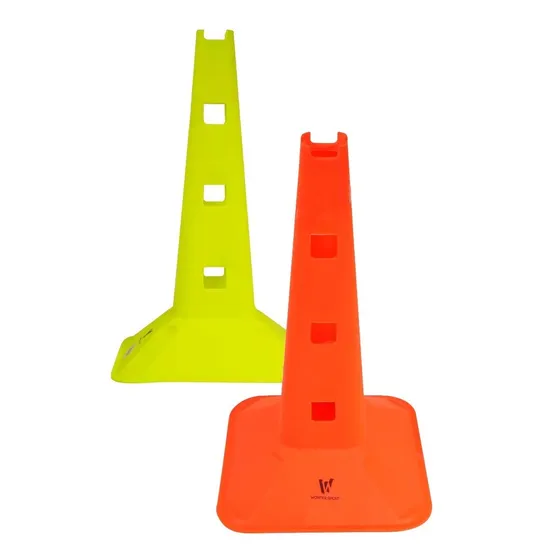 Conos Señalización Con Huecos 40 Cm Entrenamiento Deportivo