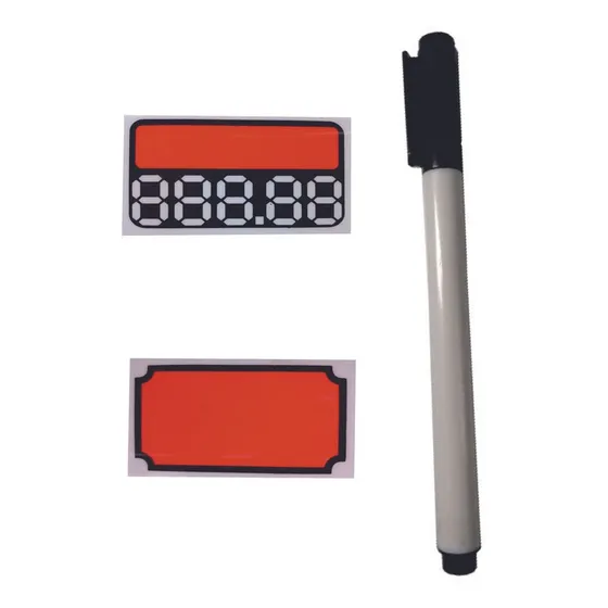 Plaquinha De Preço Pvc Reutilizável/cartazes/02/04l
