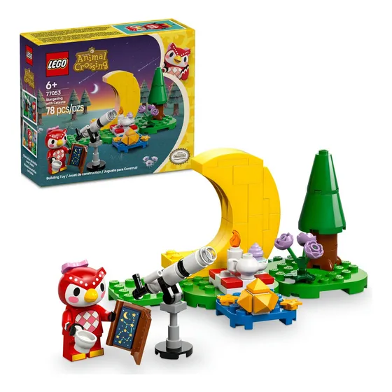 Blocos De Montar 77053 Animal Crossing 78 Peças Lego