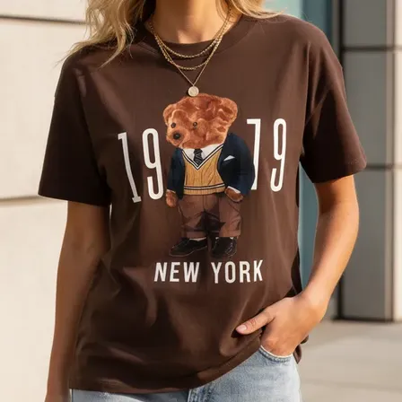 Camiseta Blusat-shirt Feminina 100% Algodão Conforto Estilo