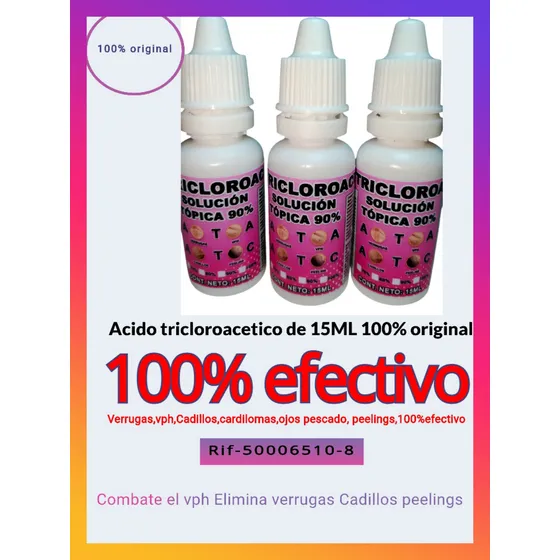 Acido Tricloroacetico Elimina Verrugas Cadilos Vph Peelings