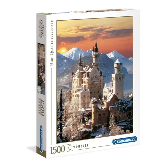 Puzzle Neuschwanstein 1500 Piezas Clementoni Nuevo Original