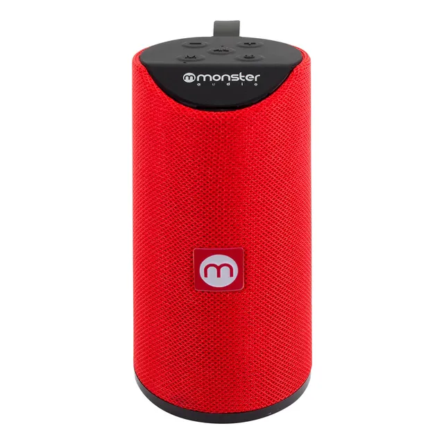 Parlante Bt Monster Audio Mx450 Color Rojo