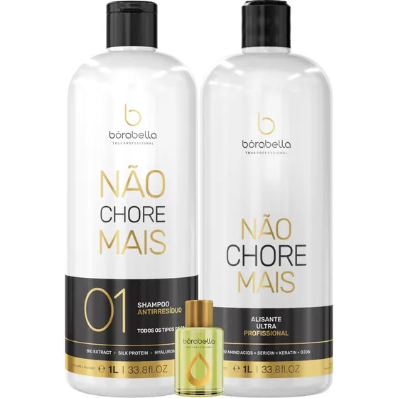 Borabella Progressiva Não Chore Mais 19 Aminoacidos 2x1l