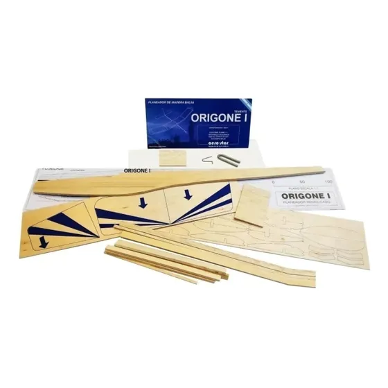 Avion Origone Para Armar Madera Balsa Kit Aeromodelo Star