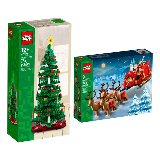 Lego Arbol De Navidad Y Trineo De Santa Nuevo