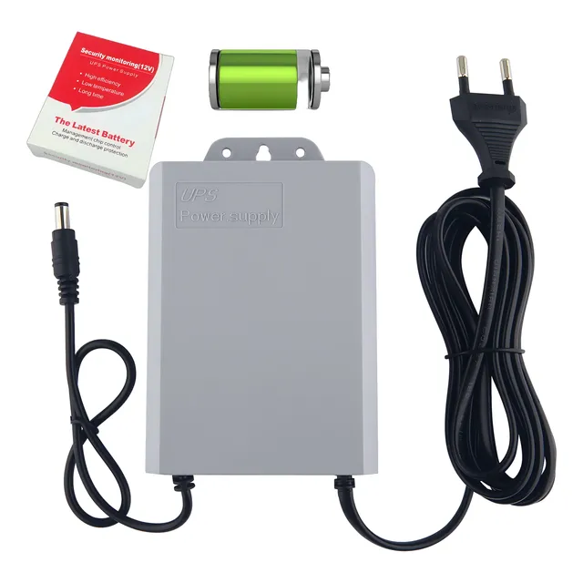 Mini Ups 5400 Mah 12v 2a Energía En Movimiento