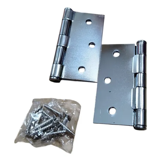 Bisagra Plateada Latonada 3x3 PuLG, Marca Seal Tools.