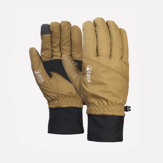 Guantes Aspen Lippi Merino Wool Unisex Café Pardo