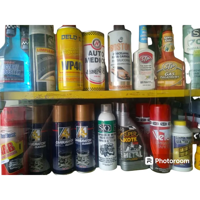 Cera, Silicón En Spray, Limpia Carburador, Limpia Mecánica
