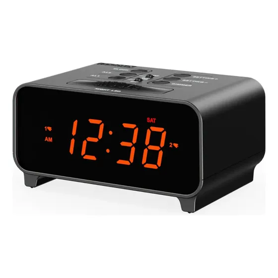 Reloj Despertador Led Digital Inteligente Para Mesa De Luz