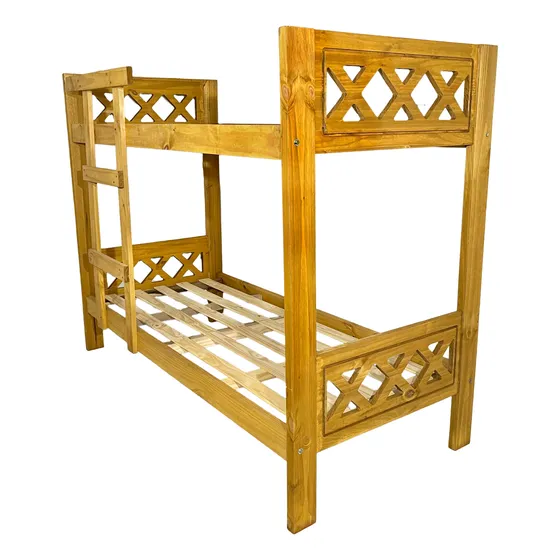 Cama Cucheta Superpuesta Pino 1 Plaza Standard
