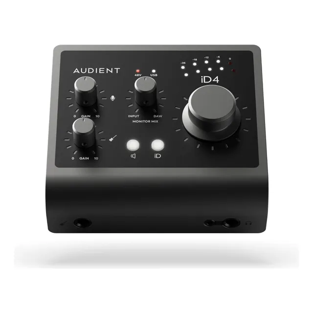 Interfaz De Audio Audiente Id4 Mkii, Consola De Micrófono De