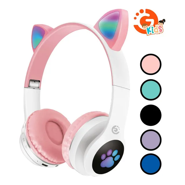 Vincha Auricular Gato Catbass Goldtech Bt