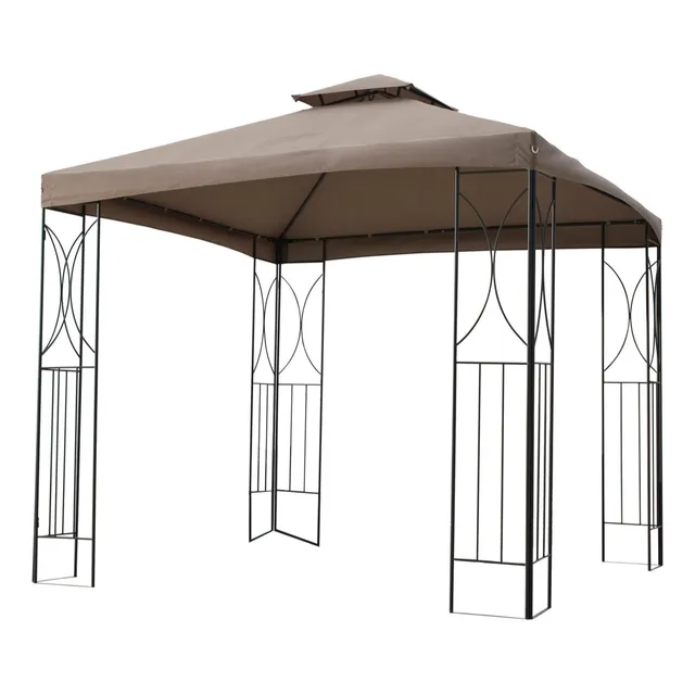 Toldo Pérgola 3x3 Mt Panel Doble
