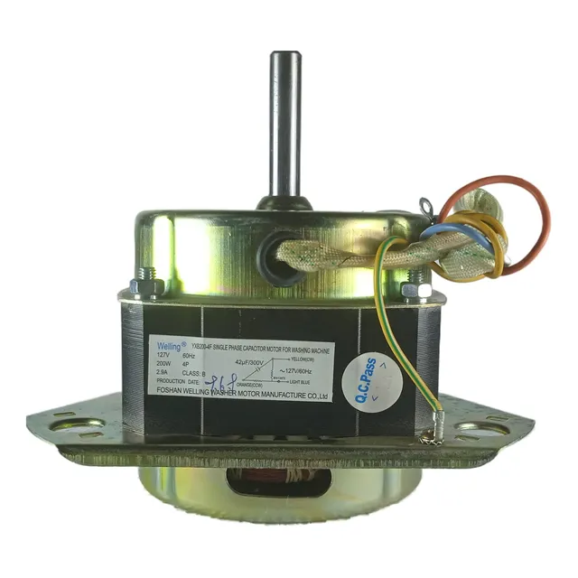 Motor Lavado Yxb200-4f Para Lavadora Doble Tina Electrolux.
