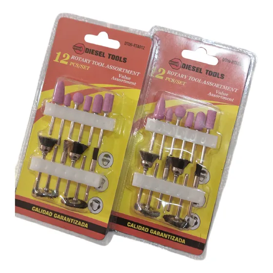 Set 12 Fresas Piedras Abrasiva Taladro Dremel Lija Pule 2und