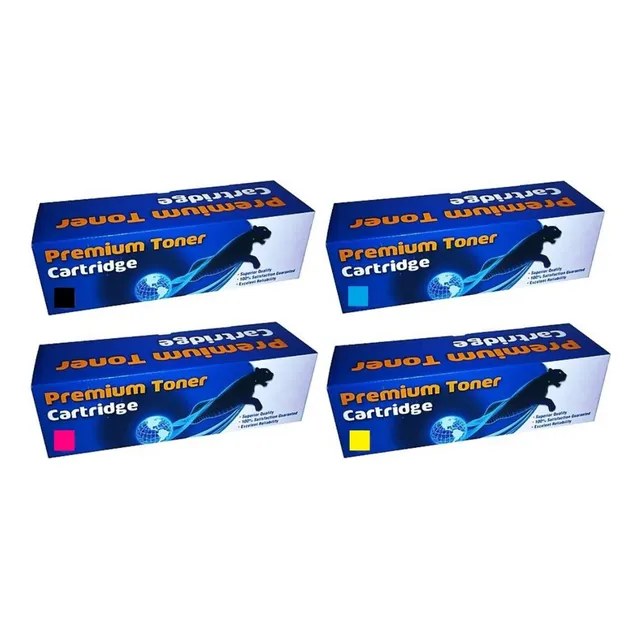 Kit 4 Toner Genérico Para 202a Cf500a Cf501a Cf502a Cf503