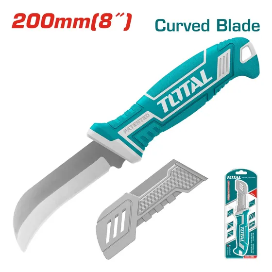 Cuchillo Pela Cable Curvo Total