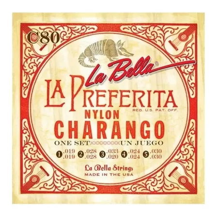 Encordado Charango La Bella C80