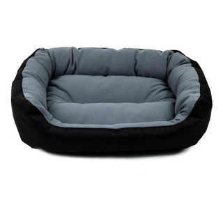 Cama Para Perro Pets Apparel Negra / Gris Chica Resistente Cama Para Perro Pets Apparel Negra / Gris Chica Resistente
