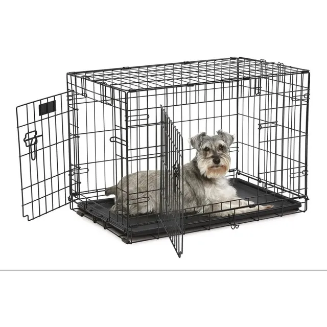 Jaula Metal Kennel Corral Plegable Perro Gato Mascotas