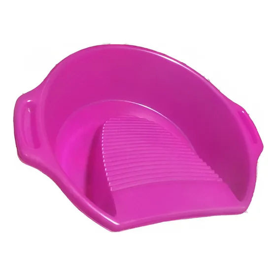 Batea Plástica Y Portátil Stanhome Fucsia