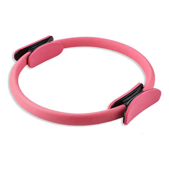 M&e Aro de Pilates, Anel Tonificante, Aro Mágico para Pilates, Acessórios de Treinamento para Pilates, Aro de Resistência, Aro para Yoga (rosa)