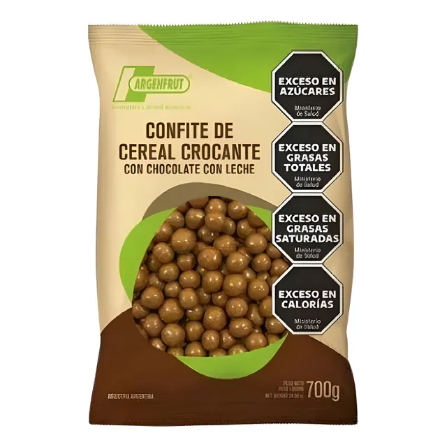 Confite De Cereal Crocante C/chocolate Leche Argenfrut X700g