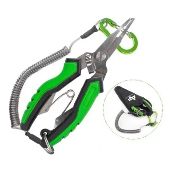 Alicate De Pesca Albatroz Split Ring Lyq-1043 Corta Multifil