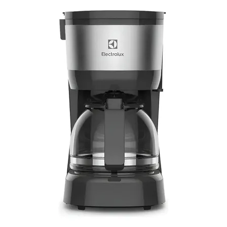Cafeteira Elétrica Electrolux Inox 15 xicaras com 600ml capacidade filtro permanente removivel corta pingos e função manter aquecido sistema ECM10