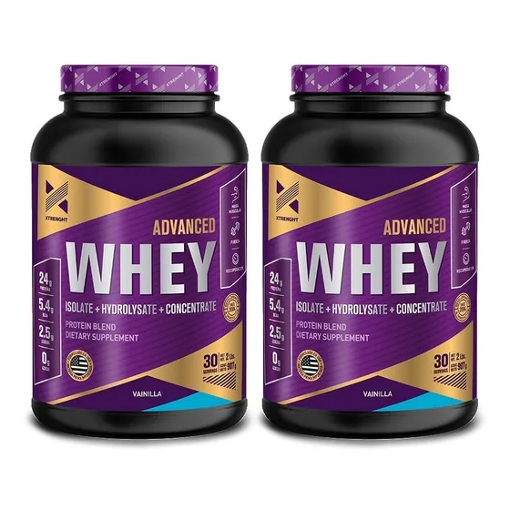 Xtrenght Advance Whey 2 Un X 2 Lb Isolate Hidrolizada