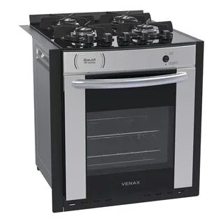 FogĂŁo Venax GaudĂ Prisma VĂtreo Com Porta Com Visor - Inox FogĂŁo Venax GaudĂ Prisma VĂtreo Com Porta Com Visor - Inox
