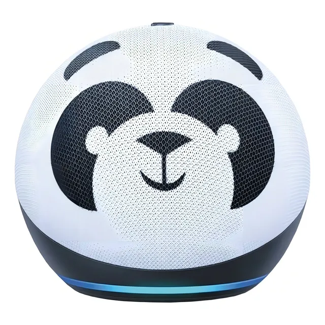 Amazon Echo Dot 4th Gen Kids con asistente virtual Alexa panda