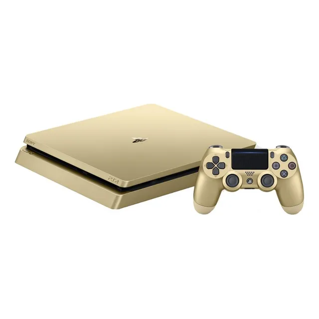 Sony PlayStation 4 Slim 1TB Gold Limited Edition color gold - Bueno (Reacondicionado)