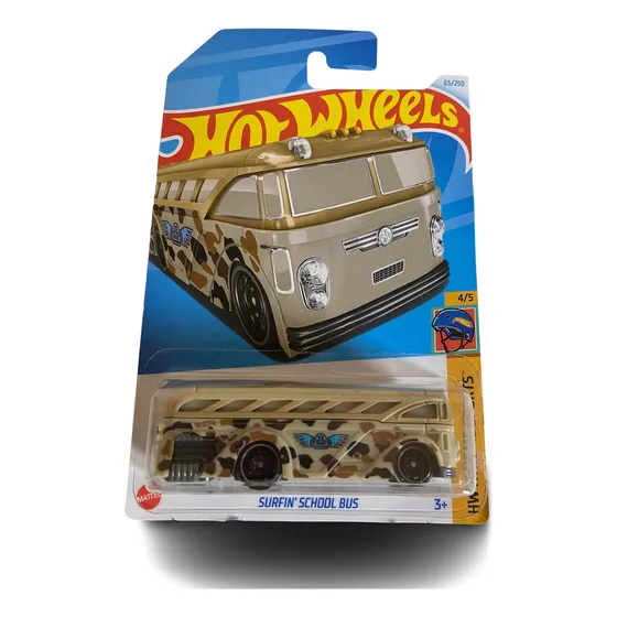 Carrinho Hot Wheels Surfin' School Bus Lote 2024 Htb99 